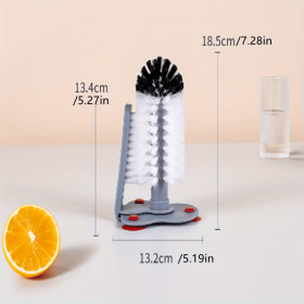 1pc Cup Scrubber Glass Cleaner Bottles Brush