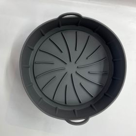 1pc Round Air Fryer Silicone Pot Silicone Air Fryer Baking Mat