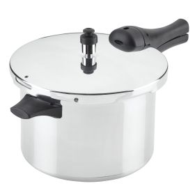 6-Quart Aluminum Stovetop Pressure Cooker, 15 P