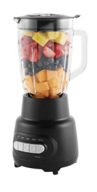 Mainstays Glass Jar 5 Speed Blender with 6-Cup Jar (48Oz) Capacity
