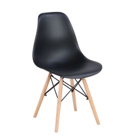 Black Set of 4 Dining Room Chairs