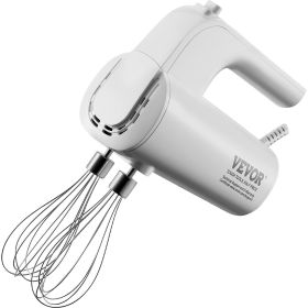 Digital Electric Hand Mixer, 5-Speed, 200W Portable Electric Handheld Mixer