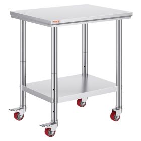 Stainless Steel  24 x 30 Prep Table  for Commercial Kitchen