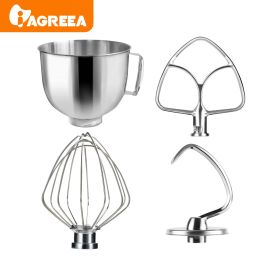 Stand Mixer Accessories 4-piece Set, Stainless Steel